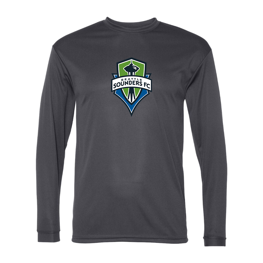 Men’s  Seattle Sounders FC  - C2 Sport - Performance Long Sleeve T-Shirt - 5104 (Copy)
