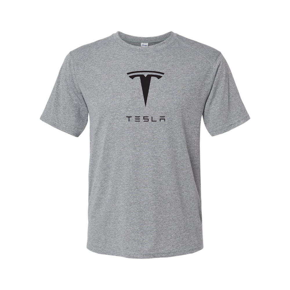 Youth Kids Tesla Motorsports Car Polyester T-Shirt