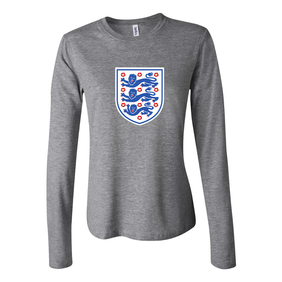 Women's England National Football Team Long Sleeve T-Shirt