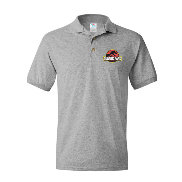 Men's Jurassic Park Movie Dry Blend Polo