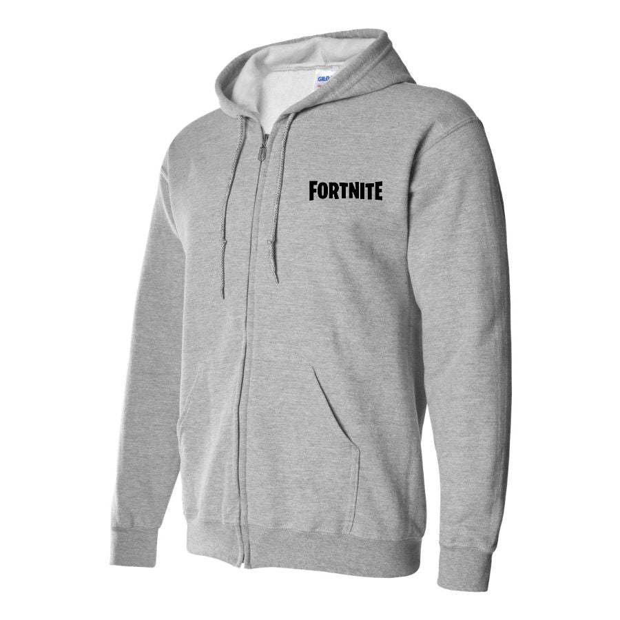 Men's Fortnite Battle Royale Game Zipper Hoodie