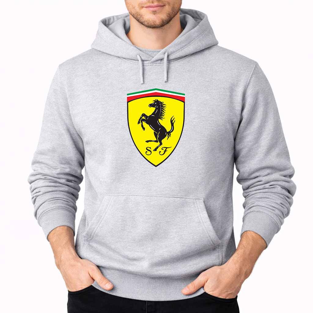 Men’s Ferrari Motorsport Car Pullover Hoodie