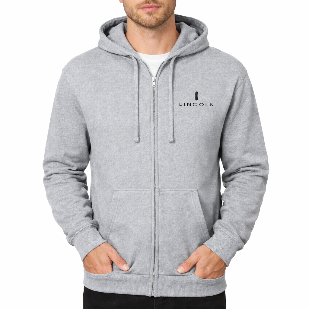 Men’s Lincoln Car Zipper Hoodie