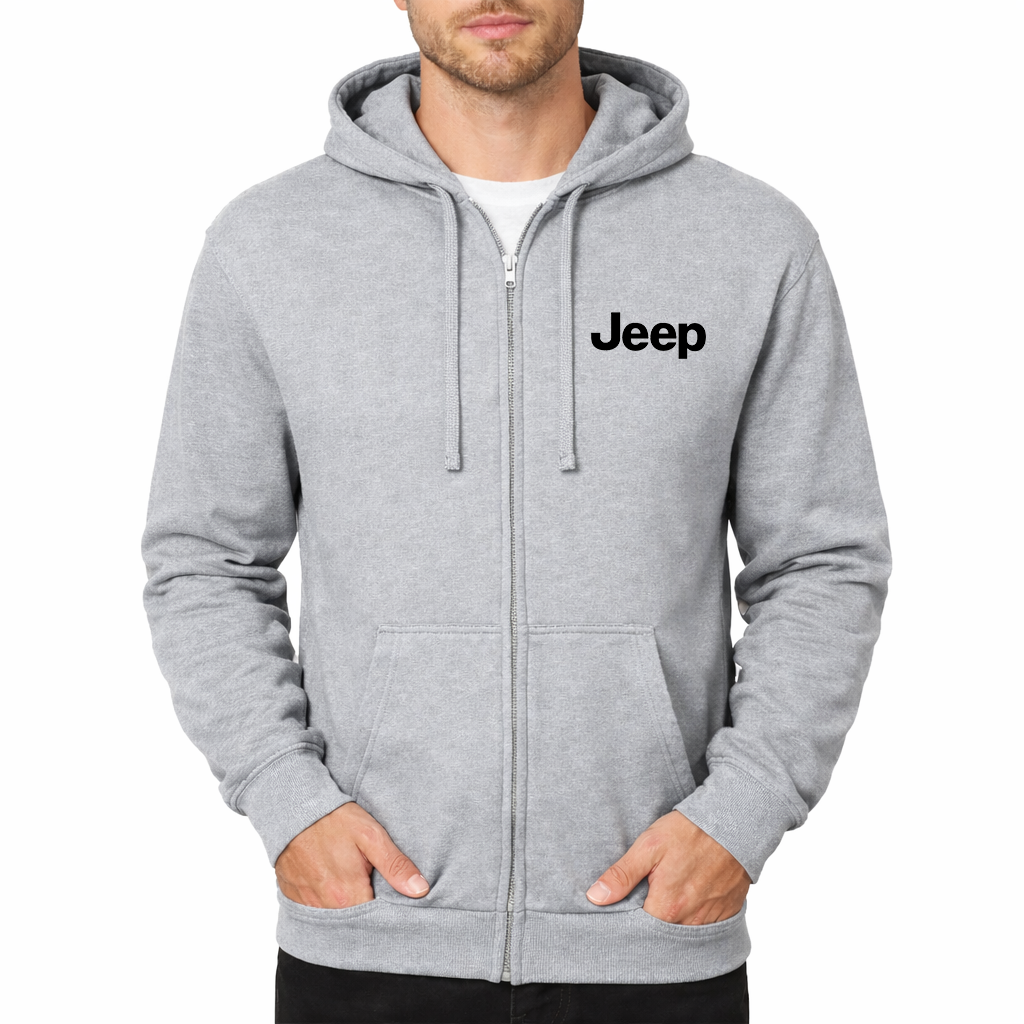 Men’s Jeep Car Zipper Hoodie