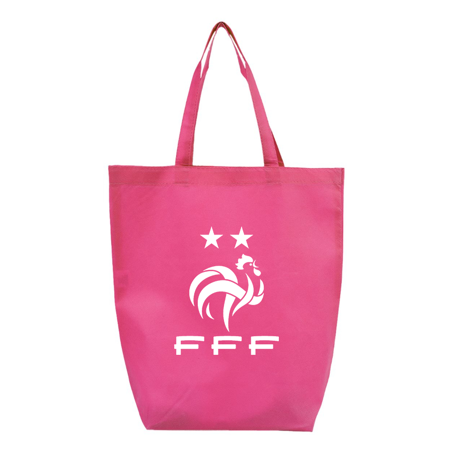 France Soccer  - Q-Tees - Non-Woven Gusset Bottom Tote - Q1251