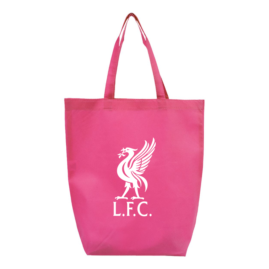Liverpool L.F.C Soccer  - Q-Tees - Non-Woven Gusset Bottom Tote - Q1251