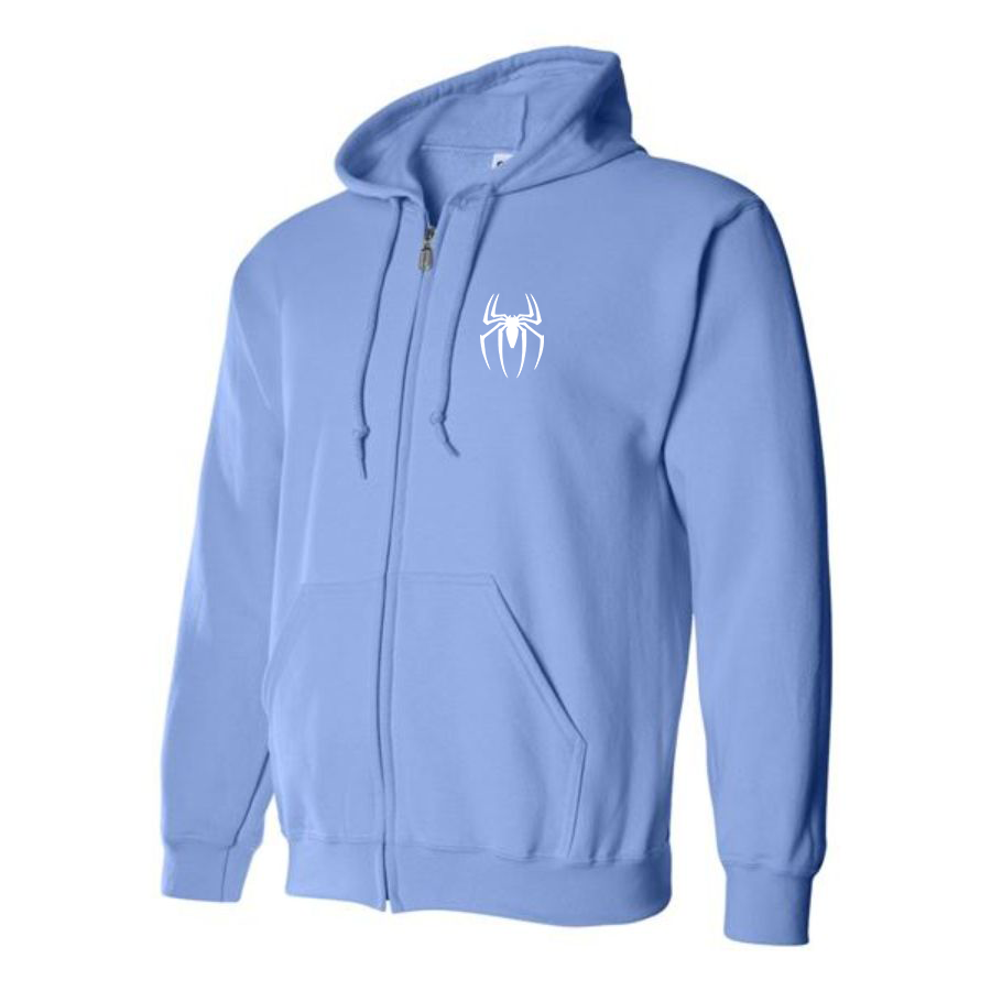 Men's Spiderman Marvel Avengers Superhero  Zipper Hoodie