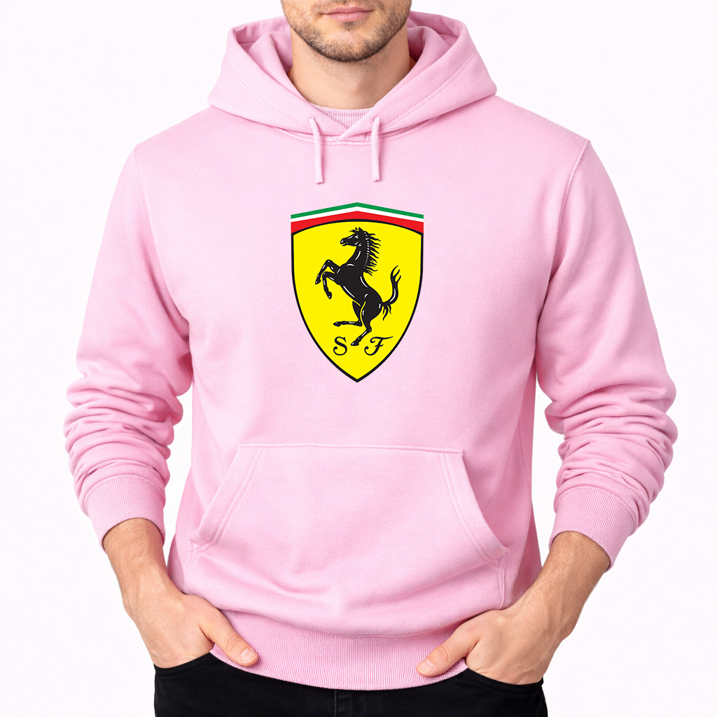 Men’s Ferrari Motorsport Car Pullover Hoodie