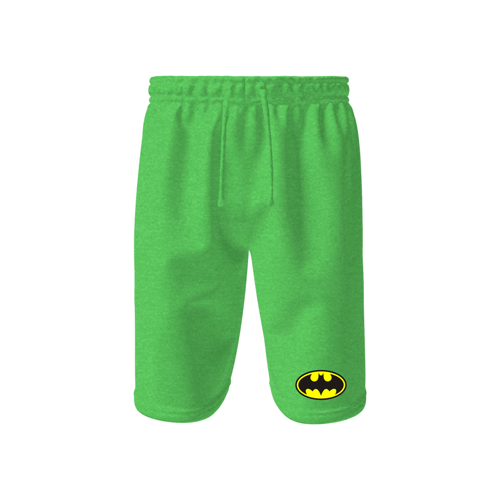 Men's DC Comics Batman Superhero Athletic Fleece Shorts