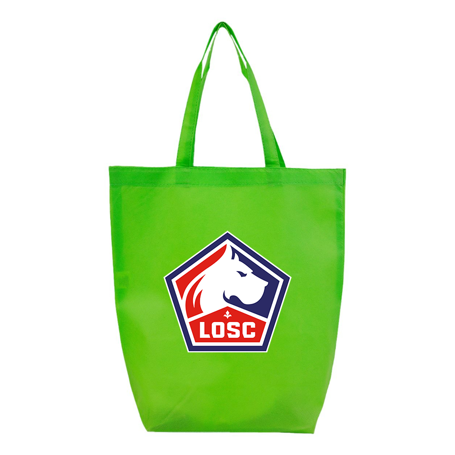 Lille Olympique FC - Q-Tees - Non-Woven Gusset Bottom Tote - Q1251