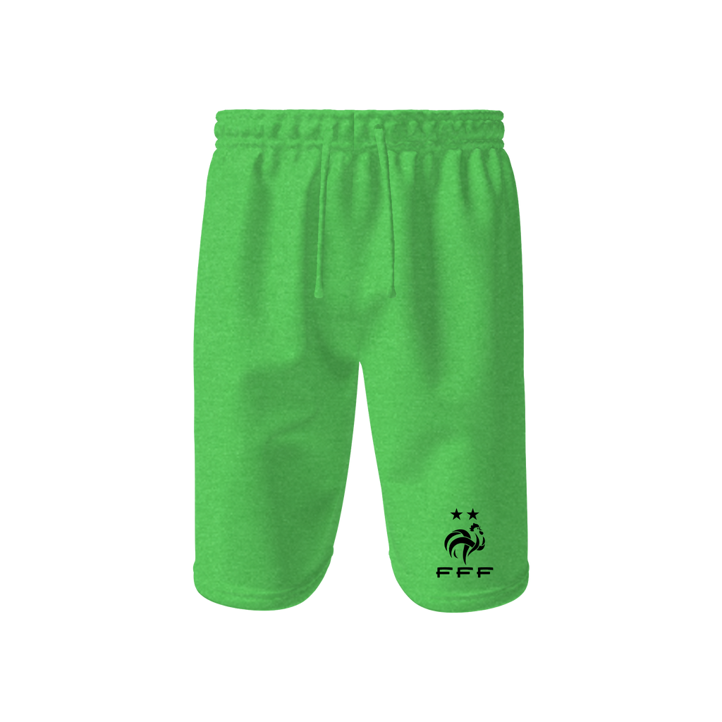 Men's France Soccer Athletic Fleece Shorts