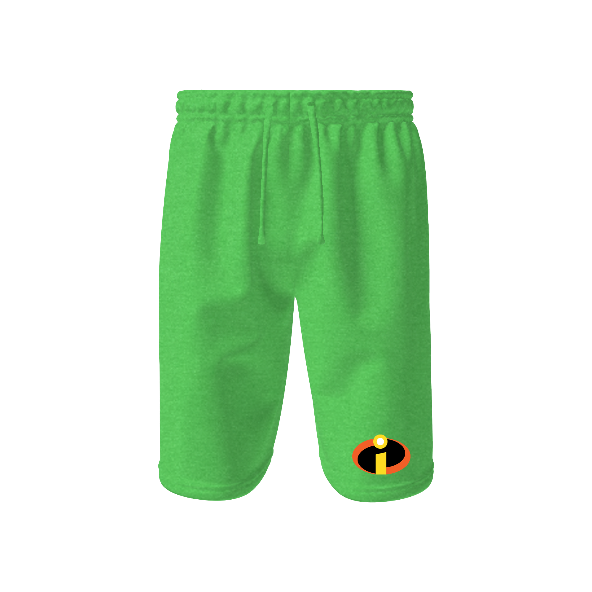 Men's The Incredibles Cartoon Athletic Fleece Shorts