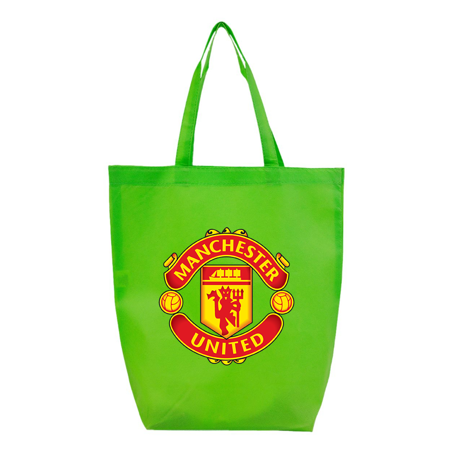 Manchester United Soccer - Q-Tees - Non-Woven Gusset Bottom Tote - Q1251