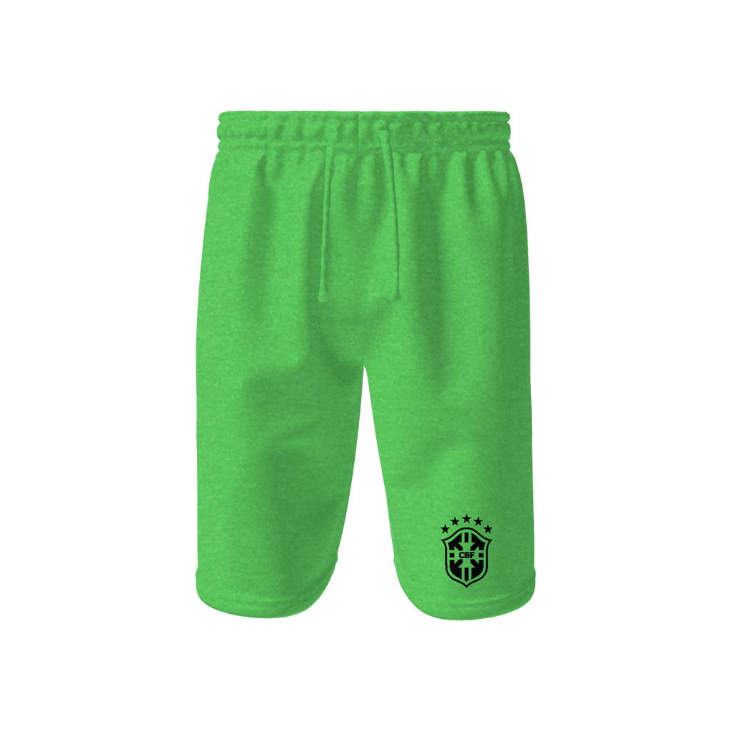 Men's Brazil Soccer Athletic Fleece Shorts