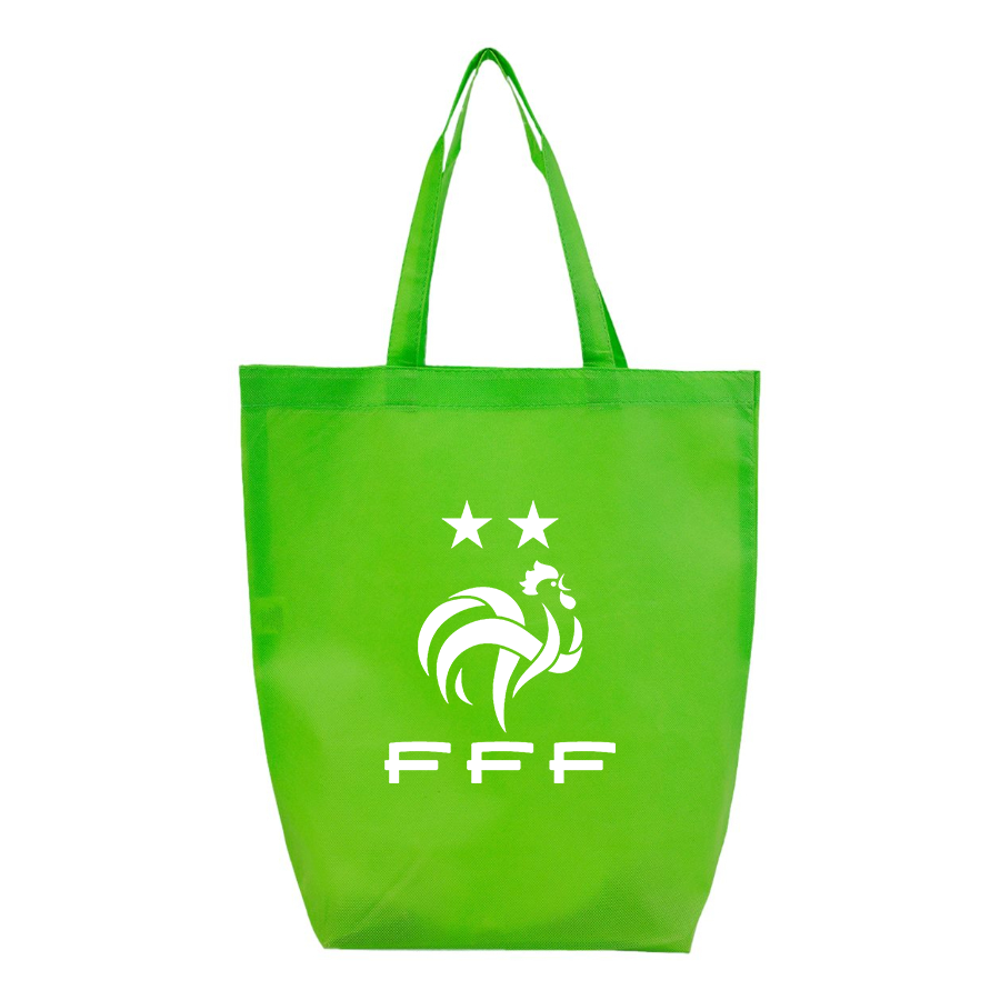 France Soccer  - Q-Tees - Non-Woven Gusset Bottom Tote - Q1251