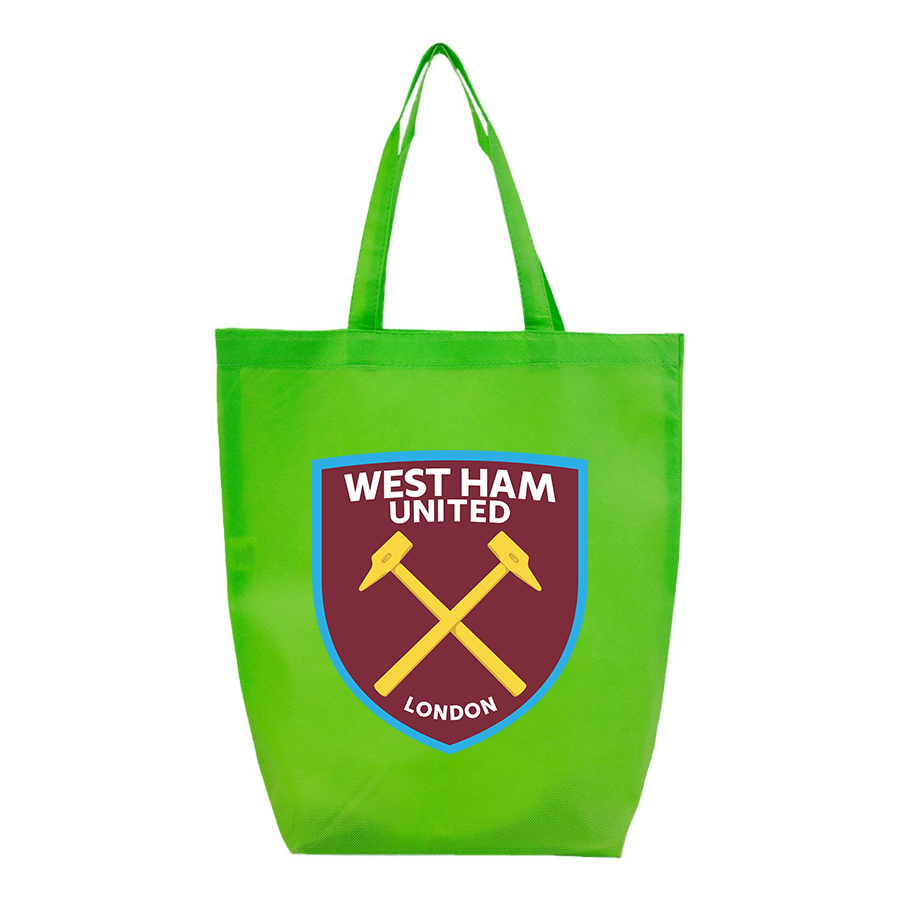 West Ham United FC  -  Q-Tees - Non-Woven Gusset Bottom Tote - Q1251