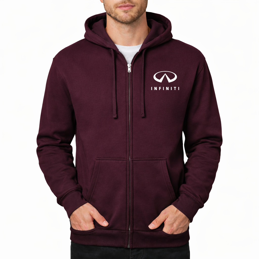 Men’s Infiniti Luxury Car Zipper Hoodie