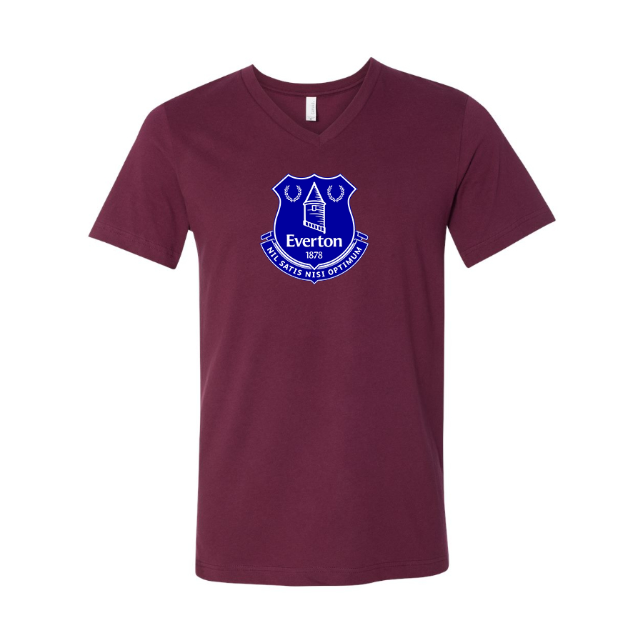 Men’s Everton FC - BELLA + CANVAS - Jersey V-Neck Tee - 3005