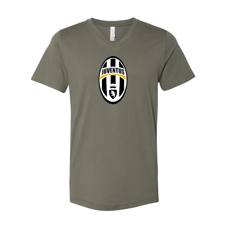 Men’s Juventus Football Club Classic - BELLA + CANVAS - Jersey V-Neck Tee - 3005