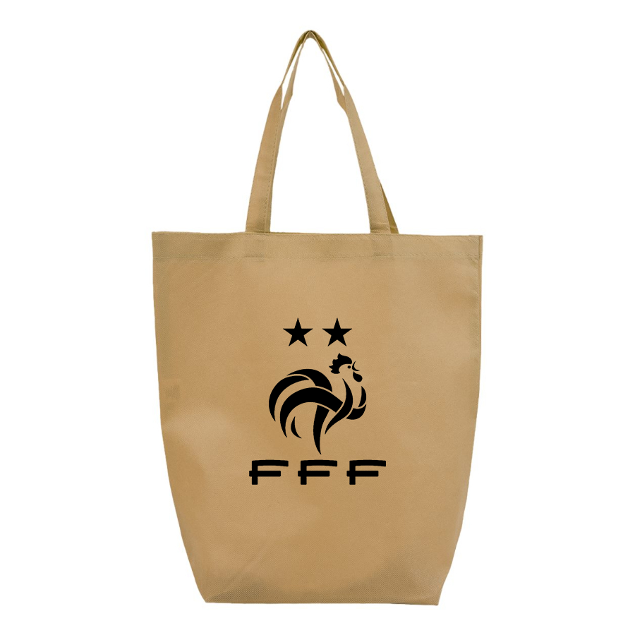 France Soccer  - Q-Tees - Non-Woven Gusset Bottom Tote - Q1251