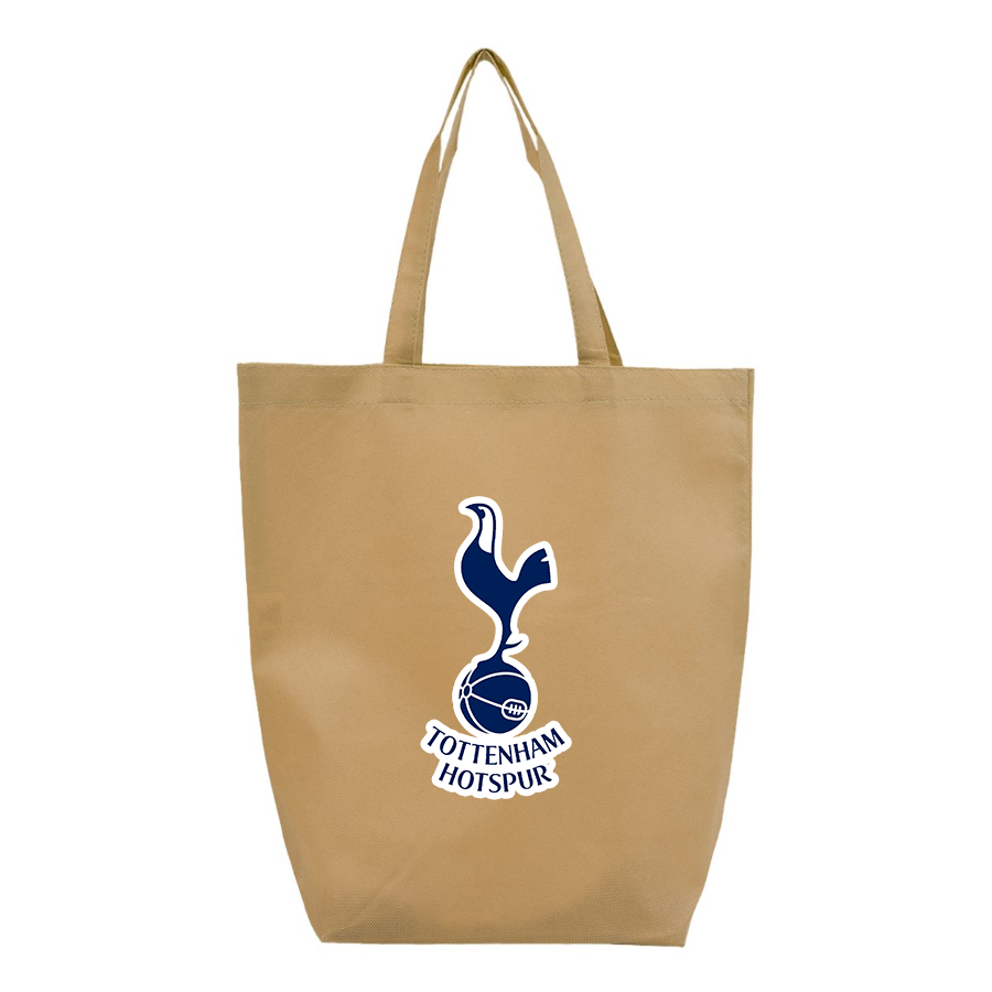 Tottenham Hotspur F.C. Soccer -  Q-Tees - Non-Woven Gusset Bottom Tote - Q1251