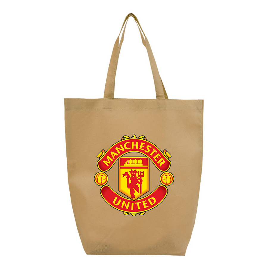 Manchester United Soccer - Q-Tees - Non-Woven Gusset Bottom Tote - Q1251