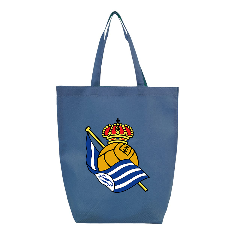 Real Sociedad FC  -  Q-Tees - Non-Woven Gusset Bottom Tote - Q1251