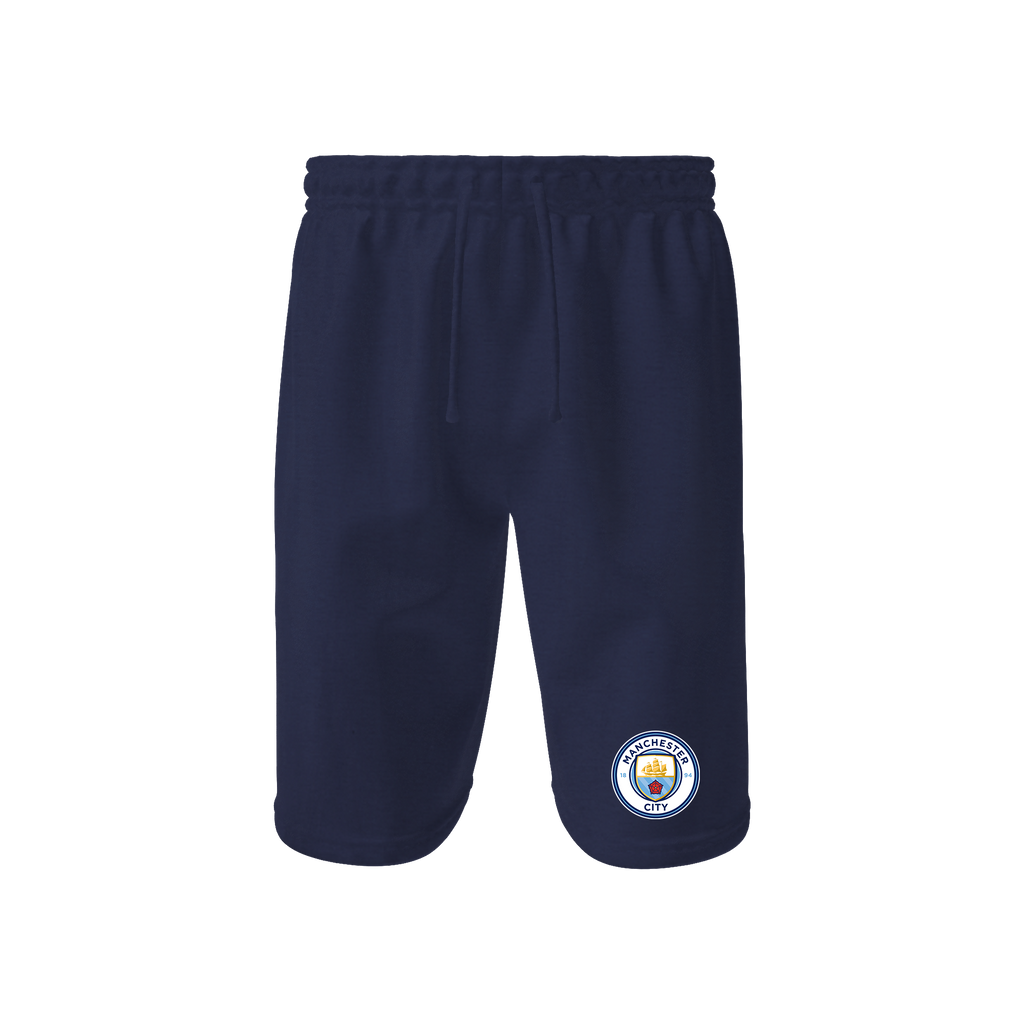 Men's Manchester City Soccer Athletic Fleece Shorts