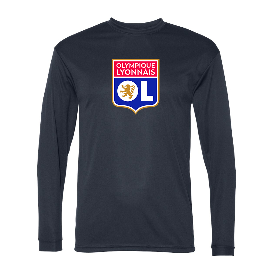 Men’s Olympique Lyonnais FC - C2 Sport - Performance Long Sleeve T-Shirt - 5104