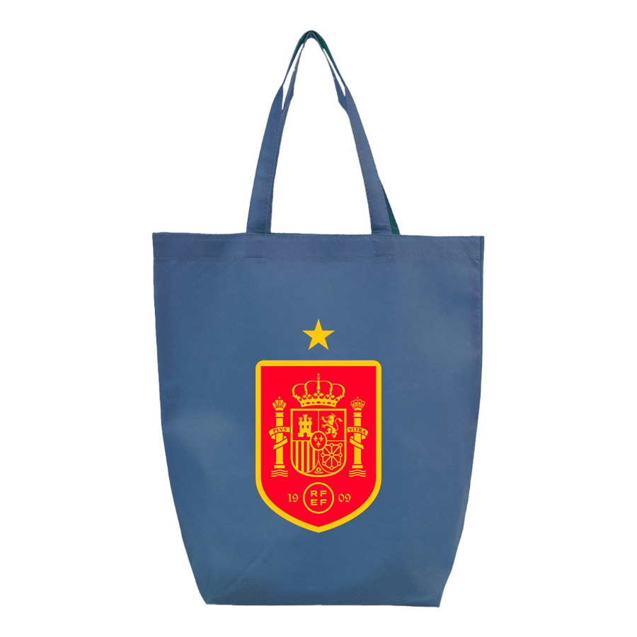 Spain Red Logo National Soccer Team -  Q-Tees - Non-Woven Gusset Bottom Tote - Q1251