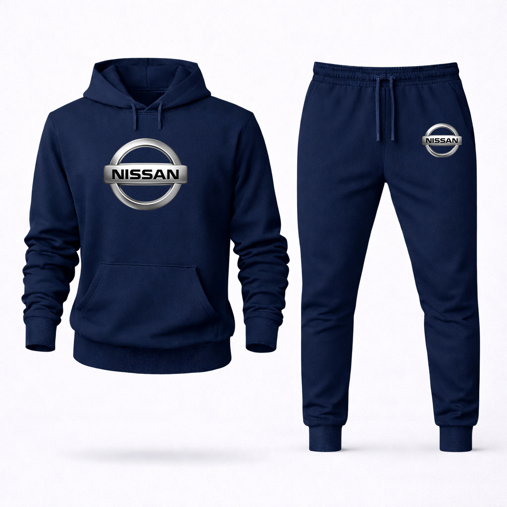 Men’s Nissan Motorsport Car Hoodie Joggers Set