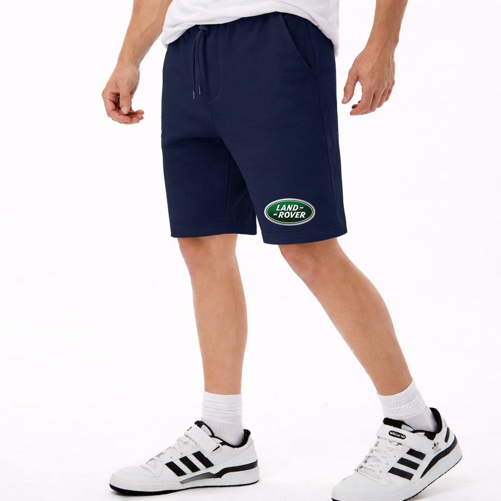 Men's Land Rover Car Athletic Fleece Shorts