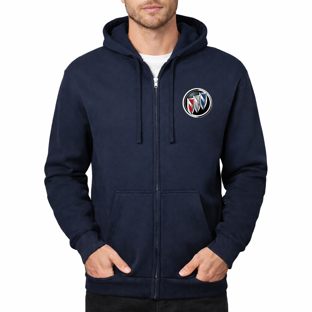 Men’s Buick Motorsports Car Zipper Hoodie