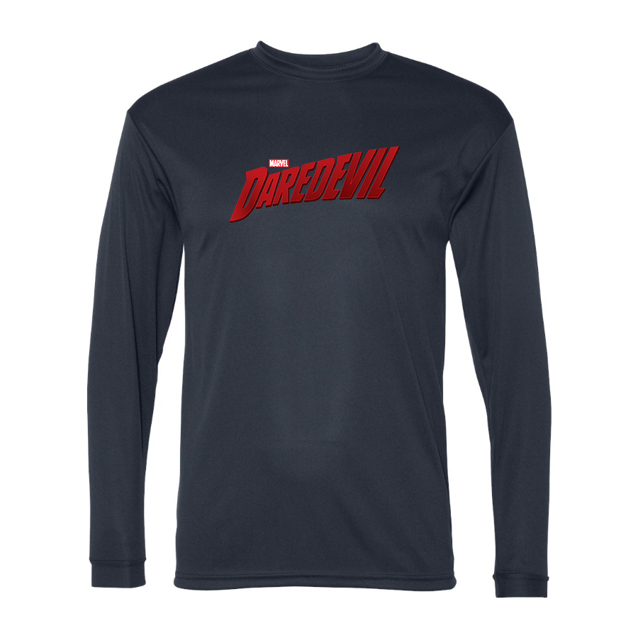 Men’s Daredevil Marvel-  Polyester Long Sleeve T-Shirt