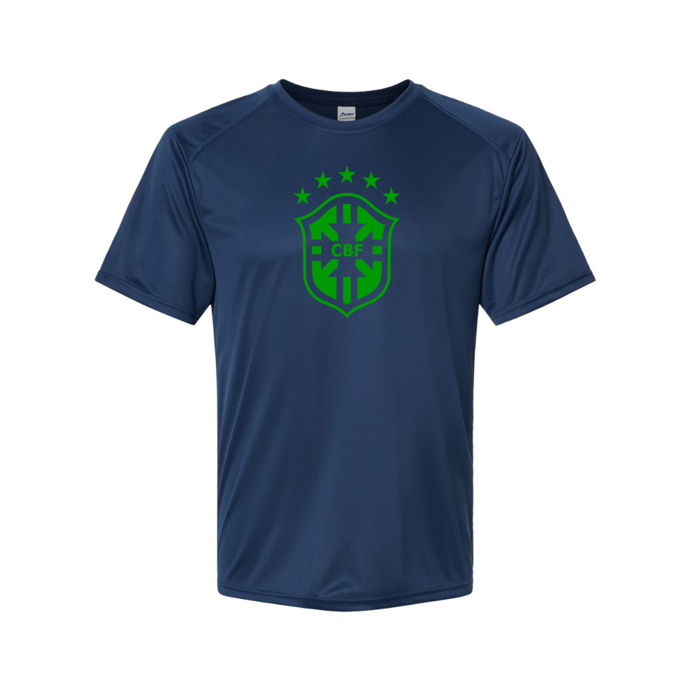 Men's Brazil Soccer Polyester T-Shirt