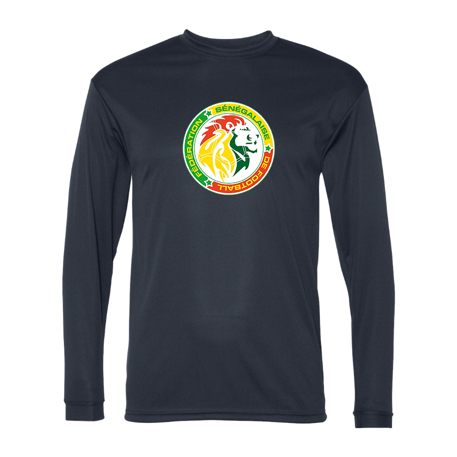 Men’s  Senegal National Soccer Team copy - C2 Sport - Performance Long Sleeve T-Shirt - 5104