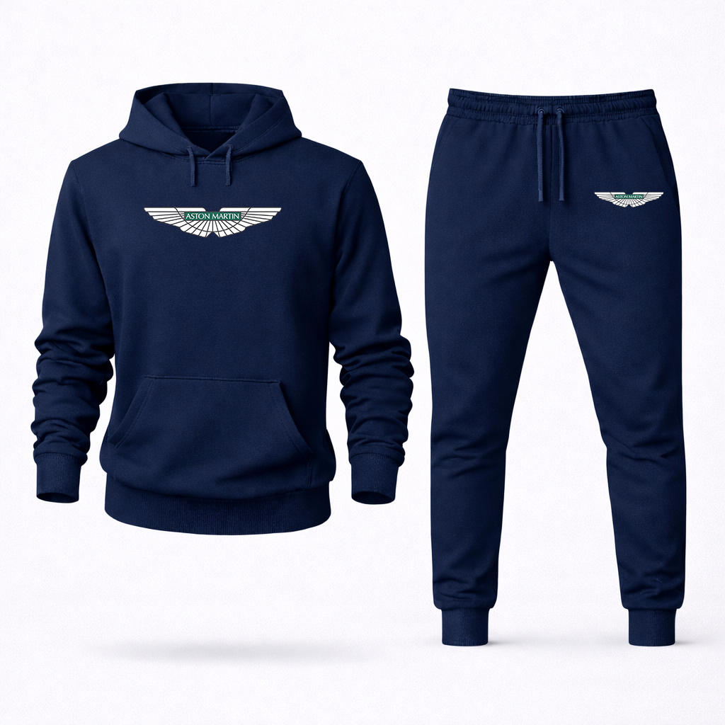 Men's Aston Martin Motorsports Car Hoodie Joggers Set