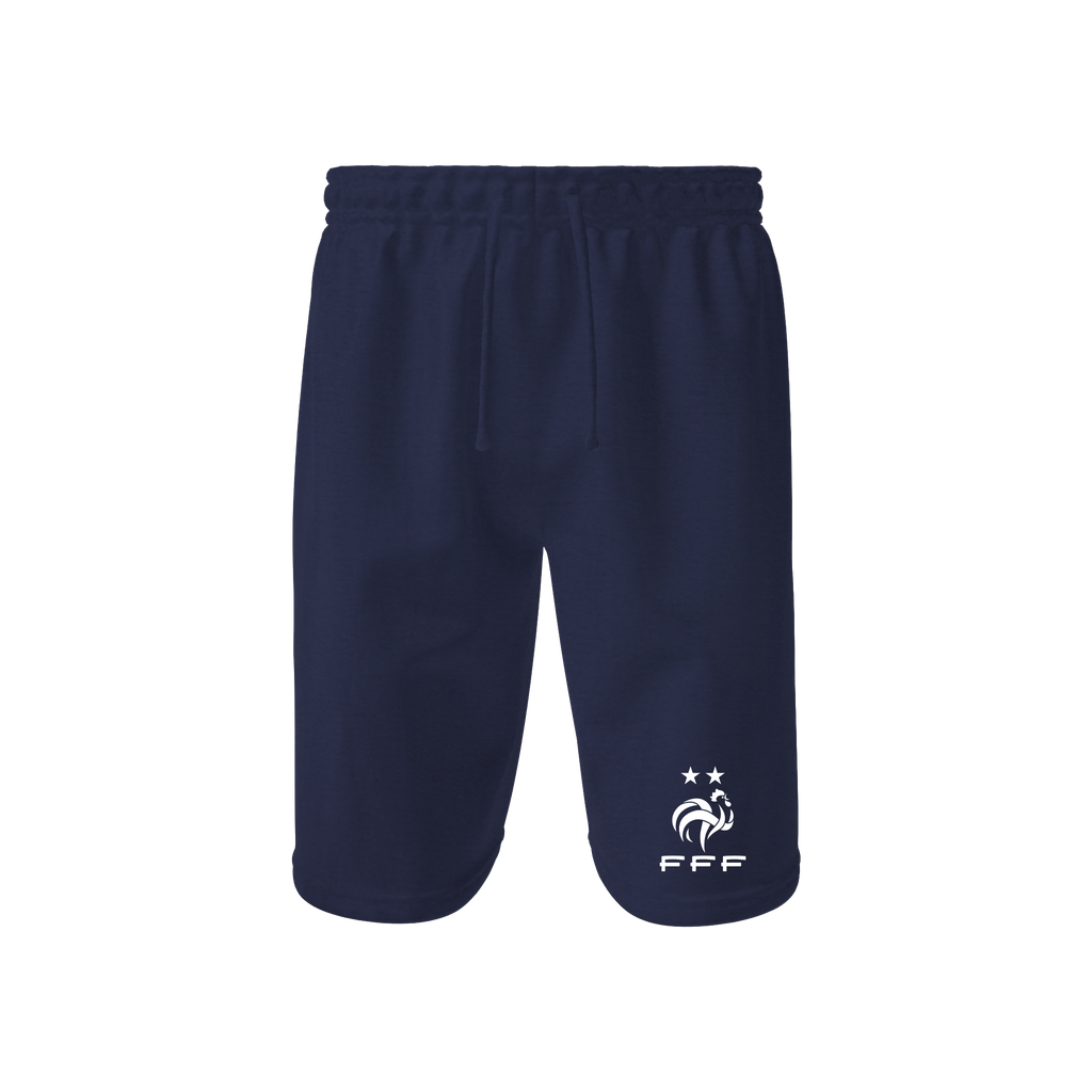 Men's France Soccer Athletic Fleece Shorts