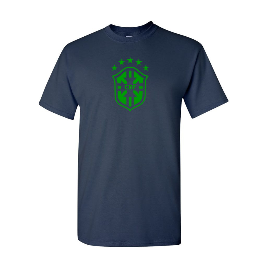 Men's Brazil Soccer Cotton T-Shirt