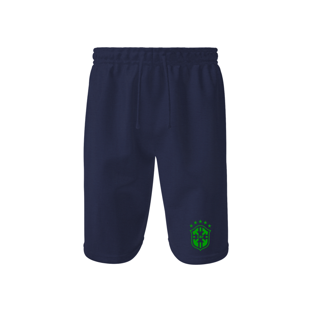 Men's Brazil Soccer Athletic Fleece Shorts