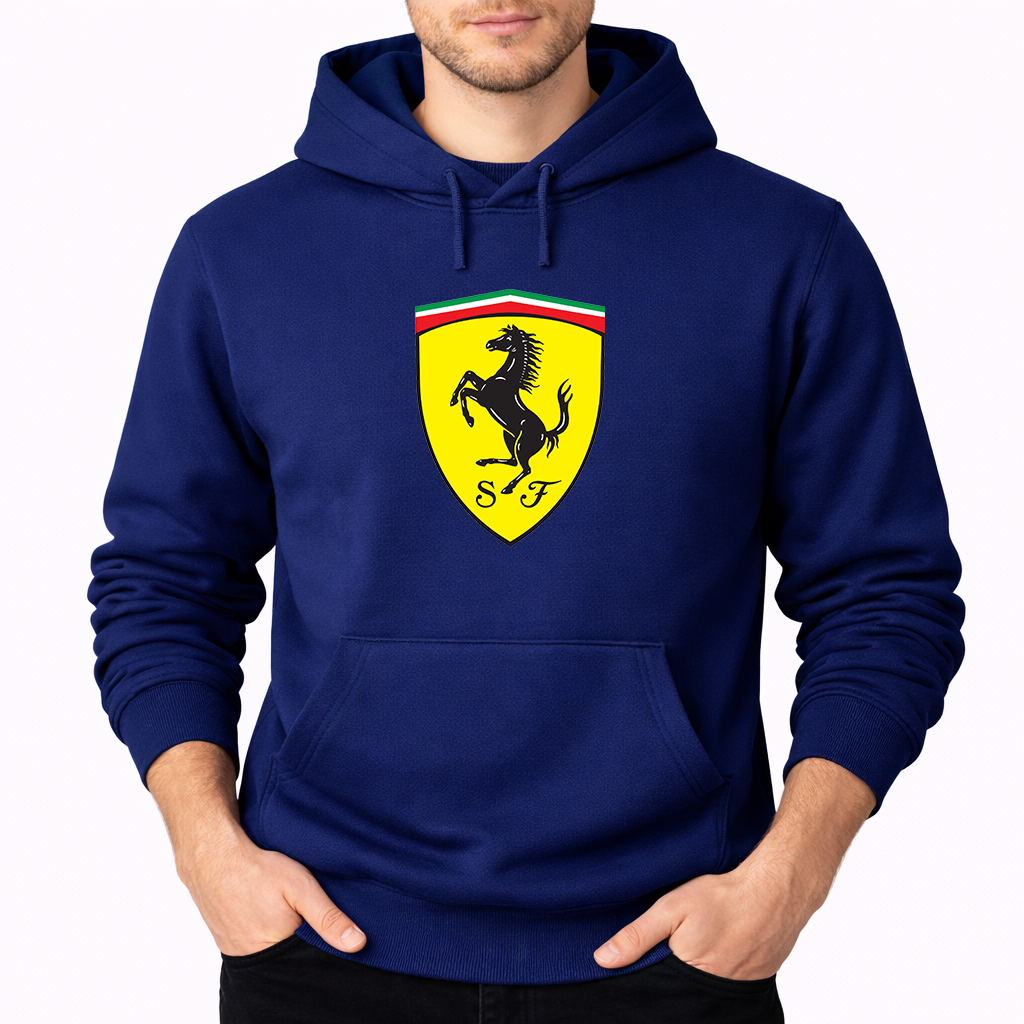 Men’s Ferrari Motorsport Car Pullover Hoodie
