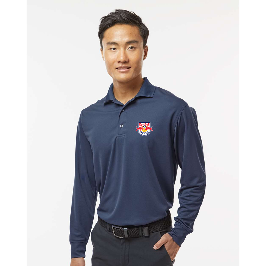 Men's  New York Red Bulls FC  - Paragon - Prescott Long Sleeve Polo - 110