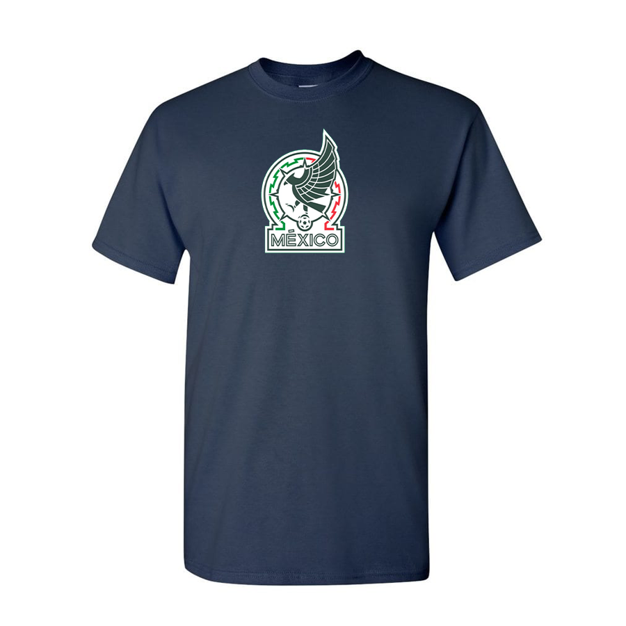 Youth Kids Mexico Soccer Cotton T-Shirt