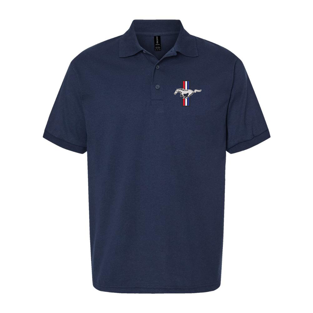 Men's Ford Mustang New Car Dry Blend Polo