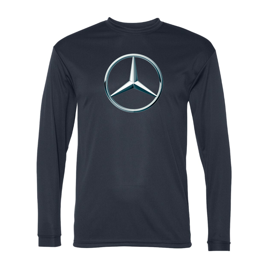Men's Mercedes-Benz Car NEW -  Polyester Long Sleeve T-Shirt