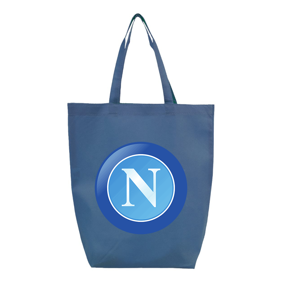 Napoli FC  - Q-Tees - Non-Woven Gusset Bottom Tote - Q1251