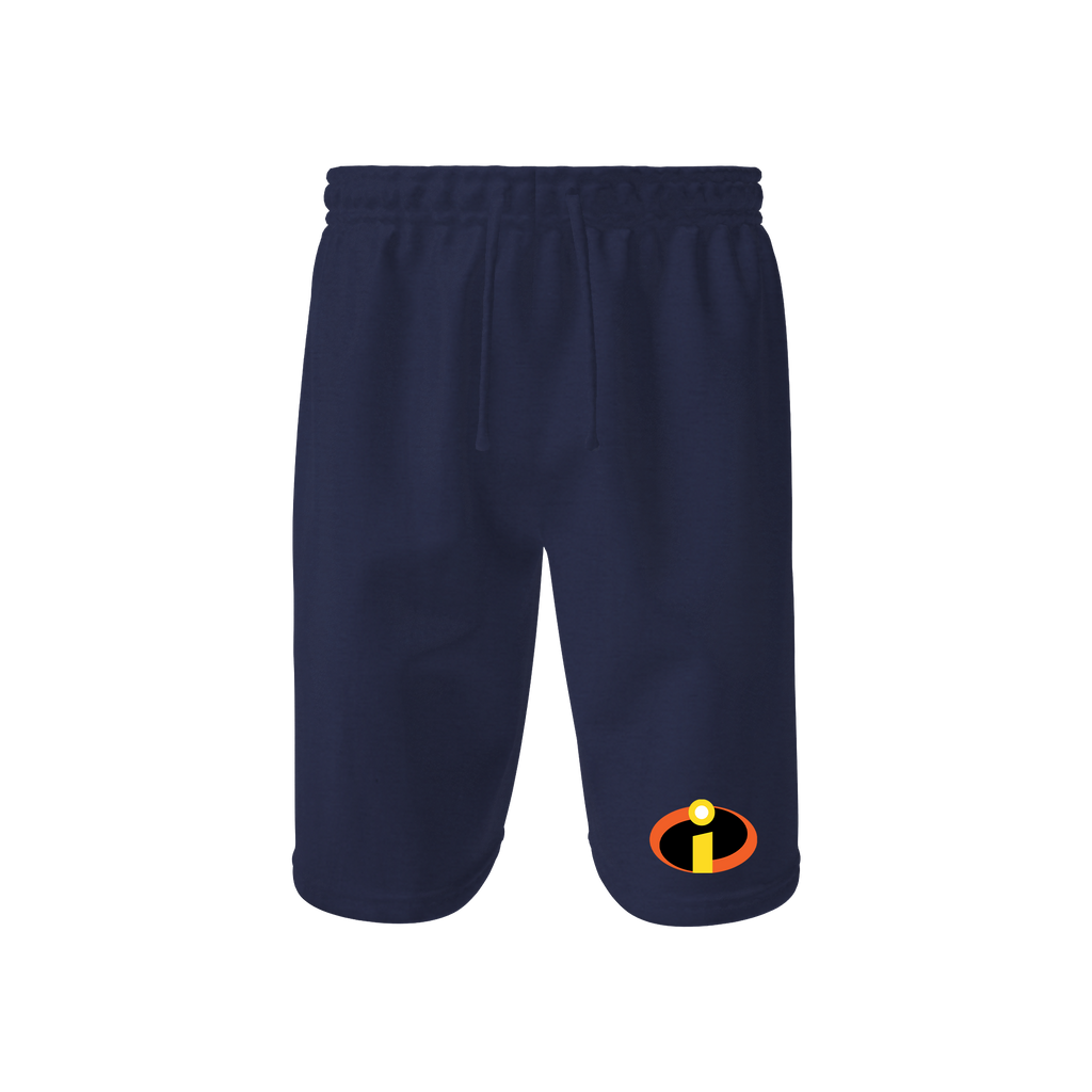 Men's The Incredibles Cartoon Athletic Fleece Shorts