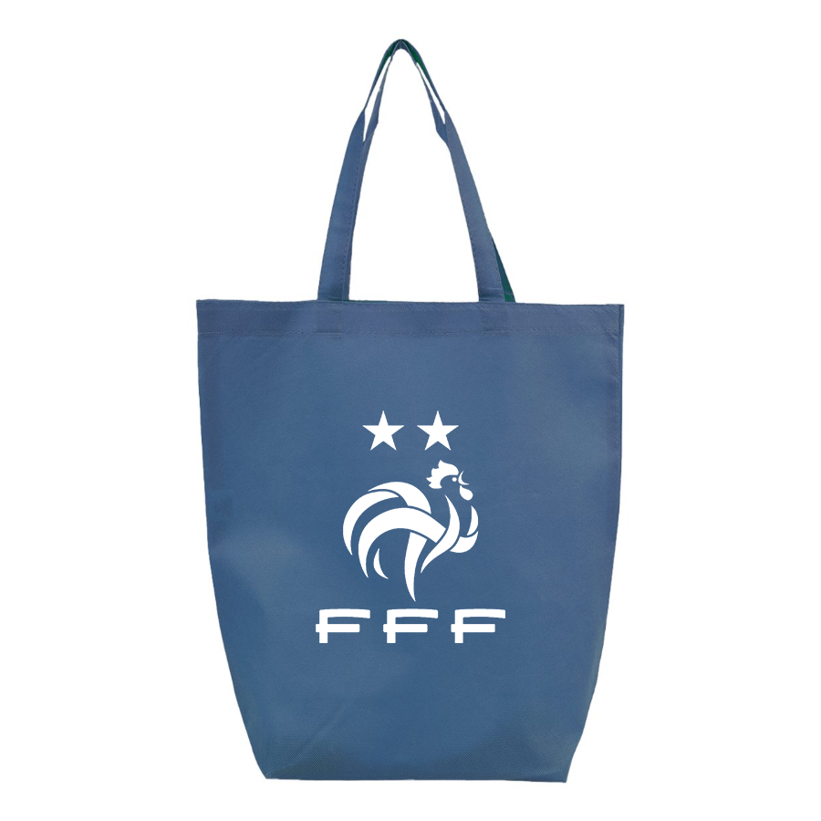 France Soccer  - Q-Tees - Non-Woven Gusset Bottom Tote - Q1251