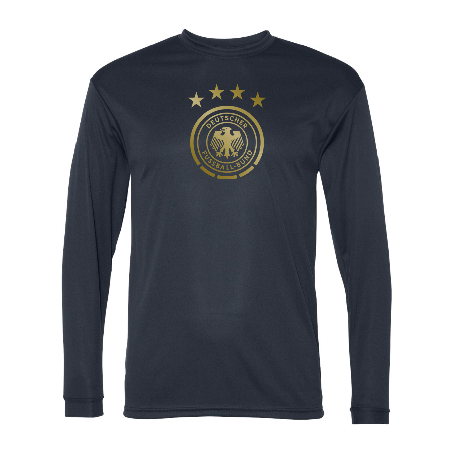 Men’s Germany Soccer  - C2 Sport - Performance Long Sleeve T-Shirt - 5104