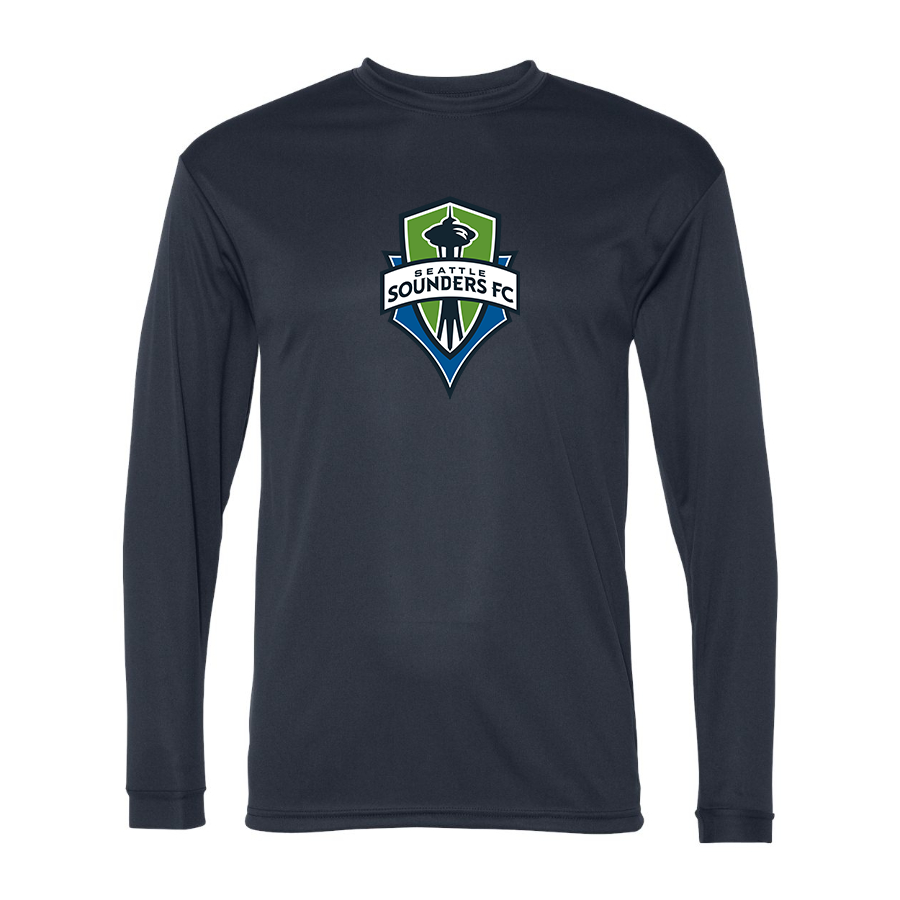 Men’s  Seattle Sounders FC  - C2 Sport - Performance Long Sleeve T-Shirt - 5104 (Copy)